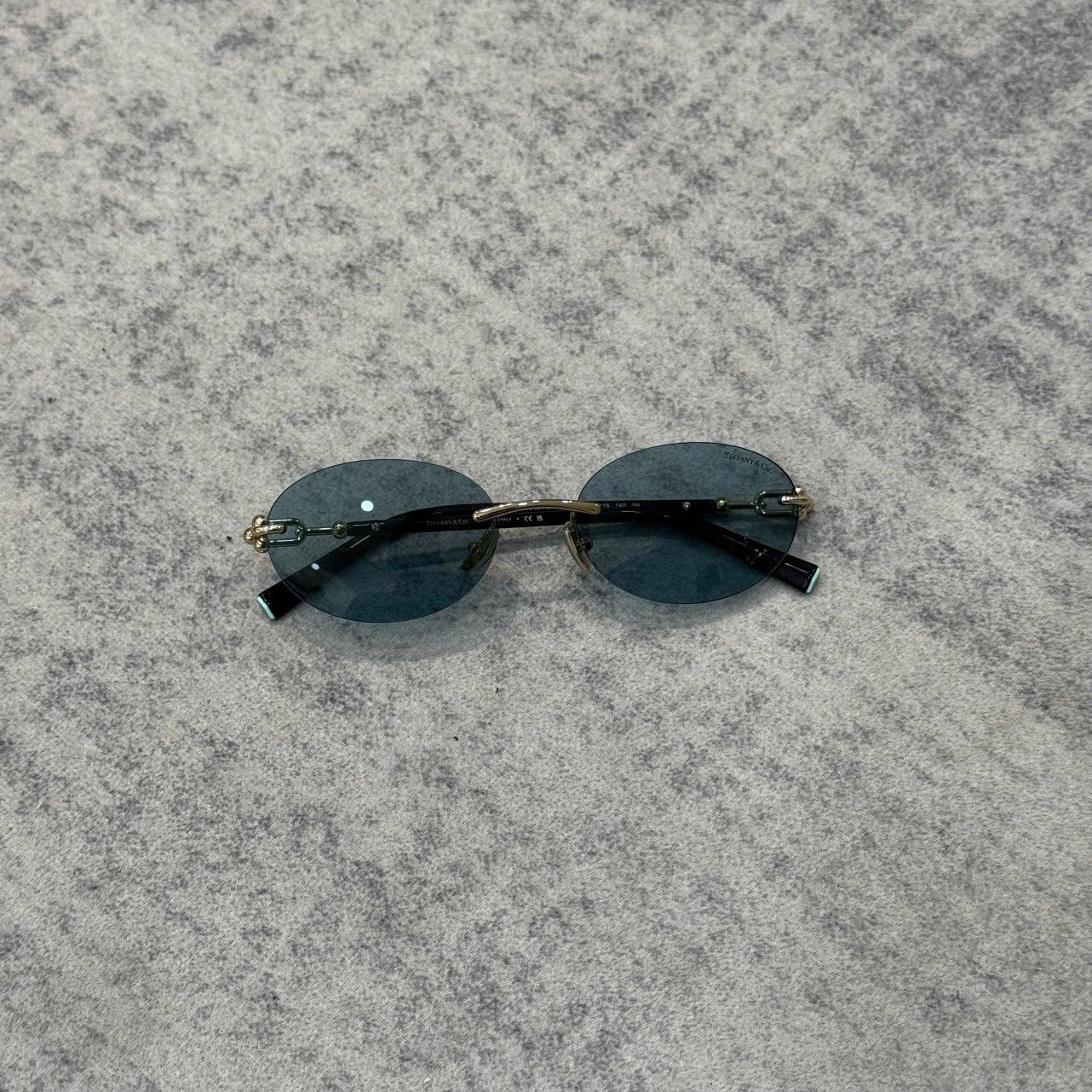 Tiffany & Co. Tiffany&Co 0TF3104D 600180 silver dark blue Size ONE SIZE - 5 Thumbnail