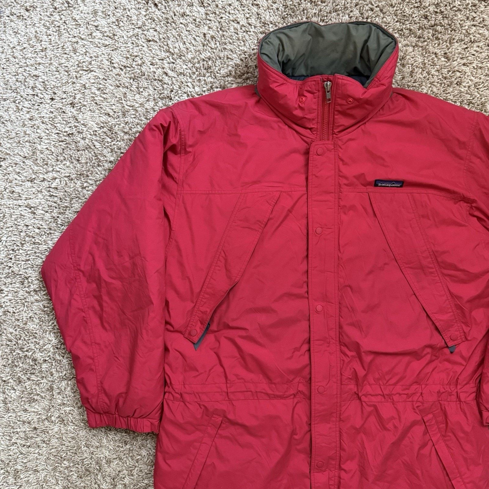 Patagonia × Vintage Vintage 90’s Patagonia Parka Insulated Red Jacket Size M Size US M / EU 48-50 / 2 - 11 Thumbnail
