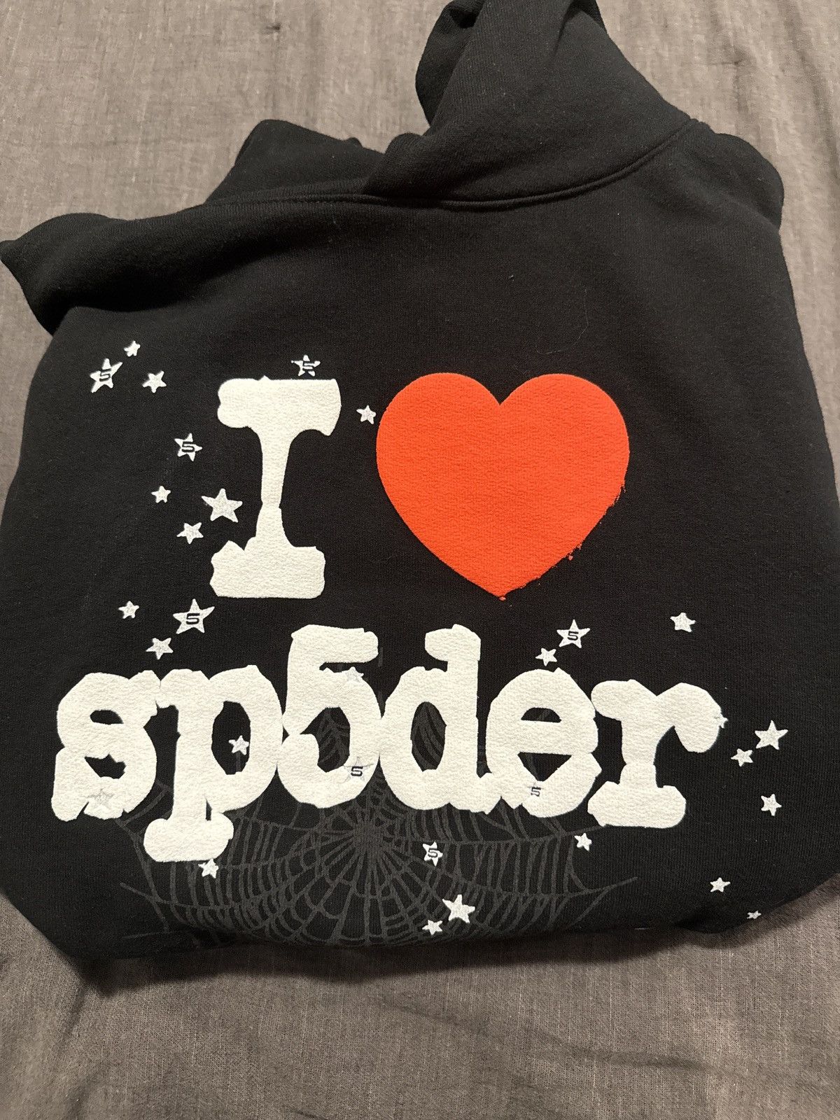 Sp5der Sp5der I ❤️ sp5der hoodie Size US L / EU 52-54 / 3 - 2 Thumbnail