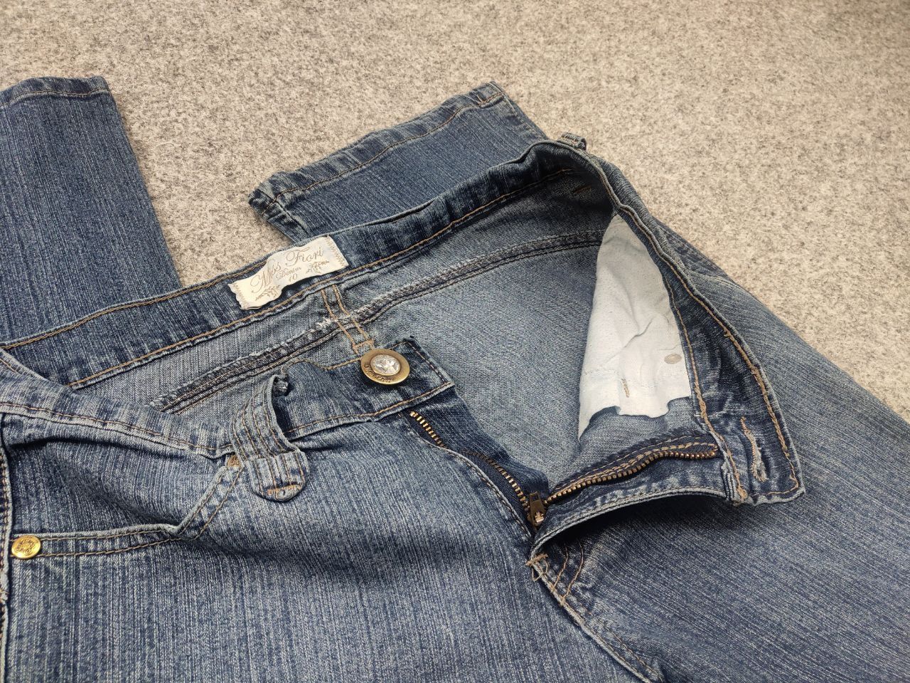 If Six Was Nine Vintage Y2K Bootcut Gothic Grunge Jeans if six was nine Size 32" / US 10 / IT 46 - 11 Thumbnail