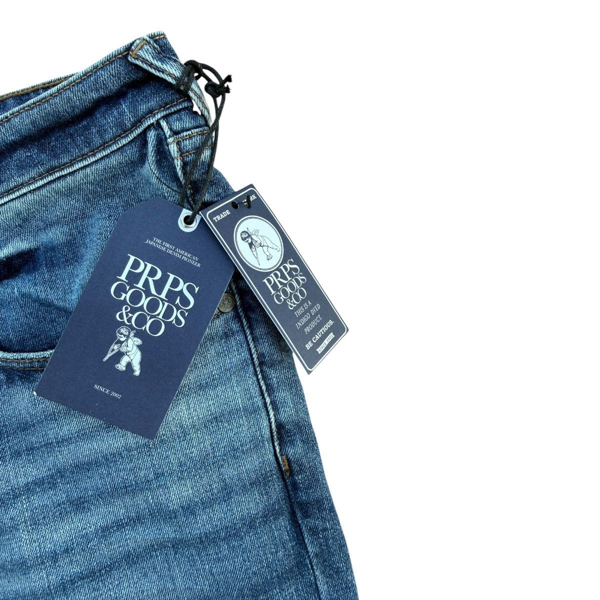 Prps PRPS Le Sabre Slim Straight Denim Jeans 36 NWT Size US 36 / EU 52 - 5 Thumbnail