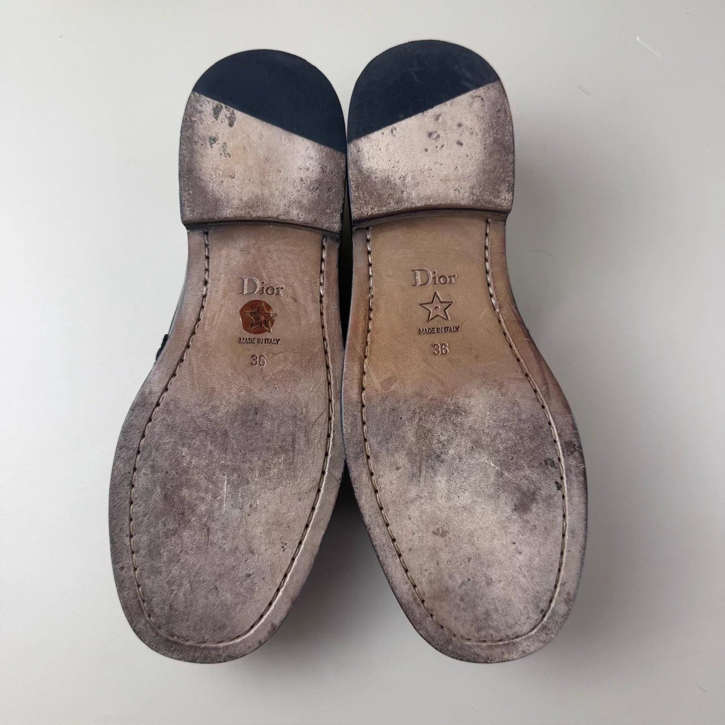 Dior Dior black & white pearl loafer 36 95 New Size US 5 / IT 35 - 6 Thumbnail