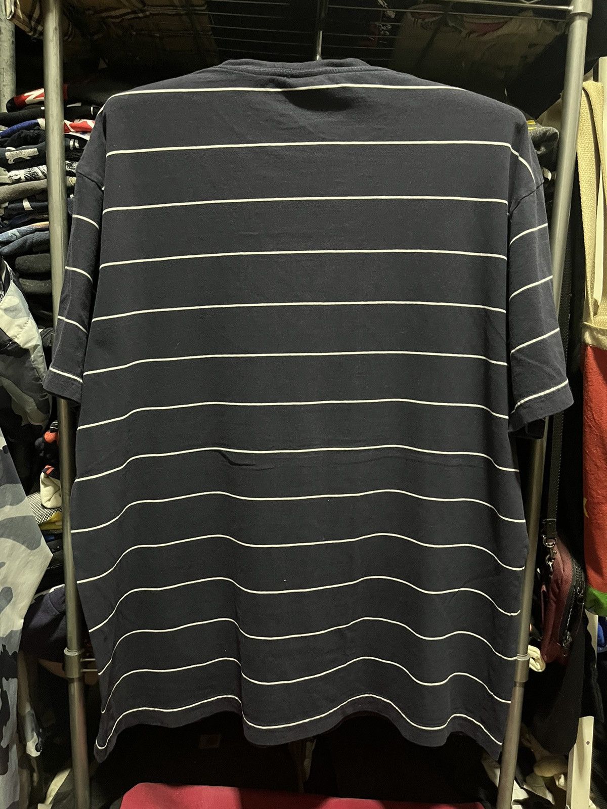 Nautica Nautica Stripes Tee Spell Out 90s Size US L / EU 52-54 / 3 - 2 Thumbnail
