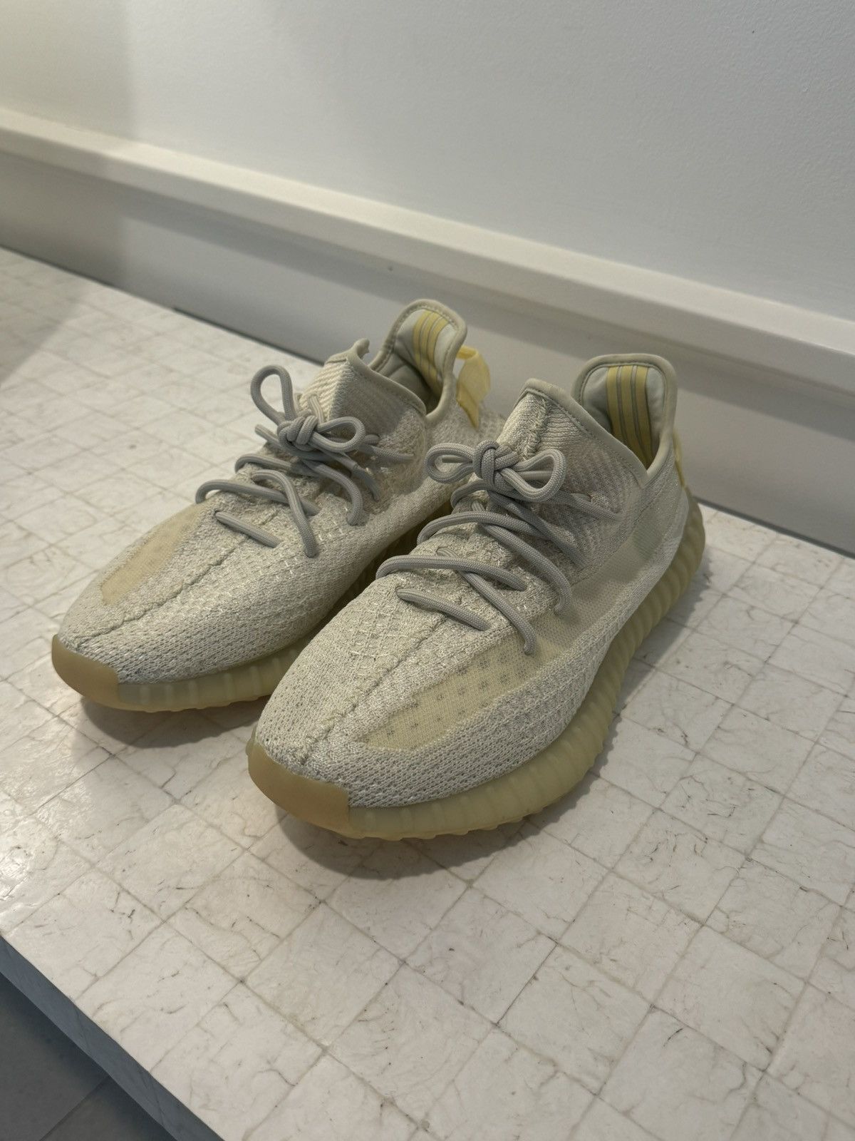 adidas gazelle silver green womens Yeezy Boost 350 V2 'Light' – SneakerSafe main image 1
