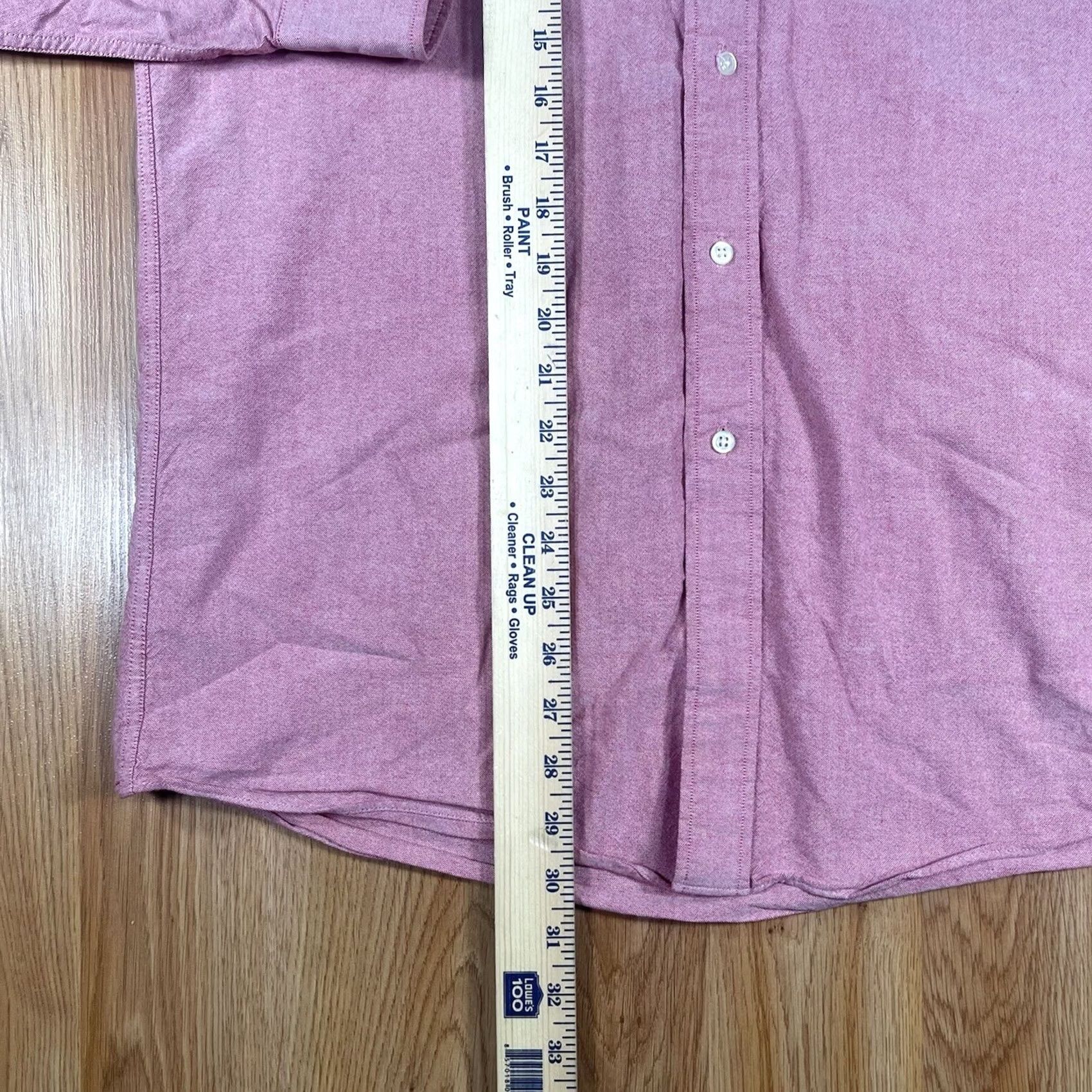 Tommy Hilfiger Tommy Hilfiger Shirt Mens 15 1/2 32-33 Regular Fit Long Sleeve Button Down Dress Size 42R - 4 Thumbnail