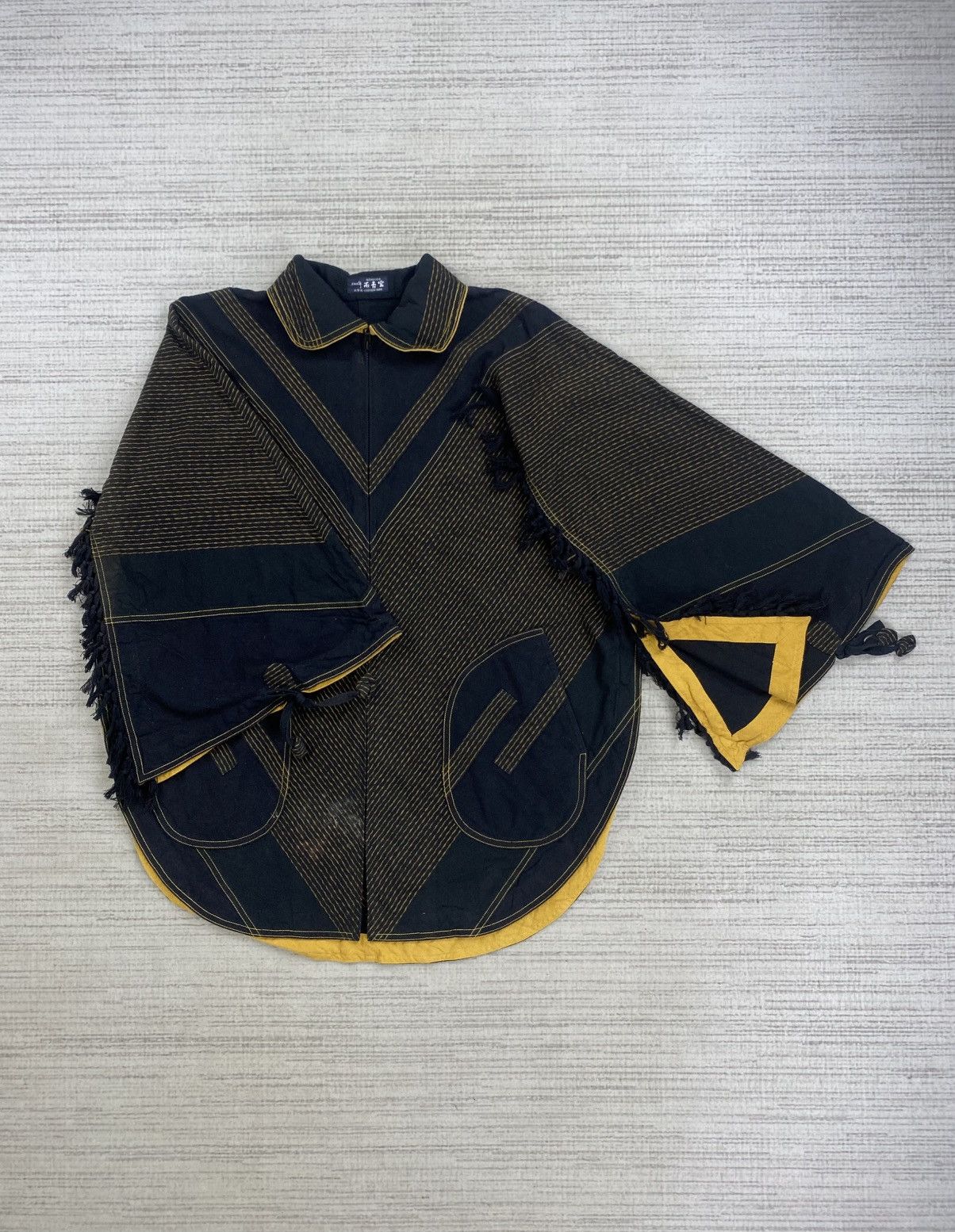 Issey Miyake Rare Vintage Nishoudo Issey Miyake Style Batwing Jacket Size US XL / EU 56 / 4 - 6 Thumbnail