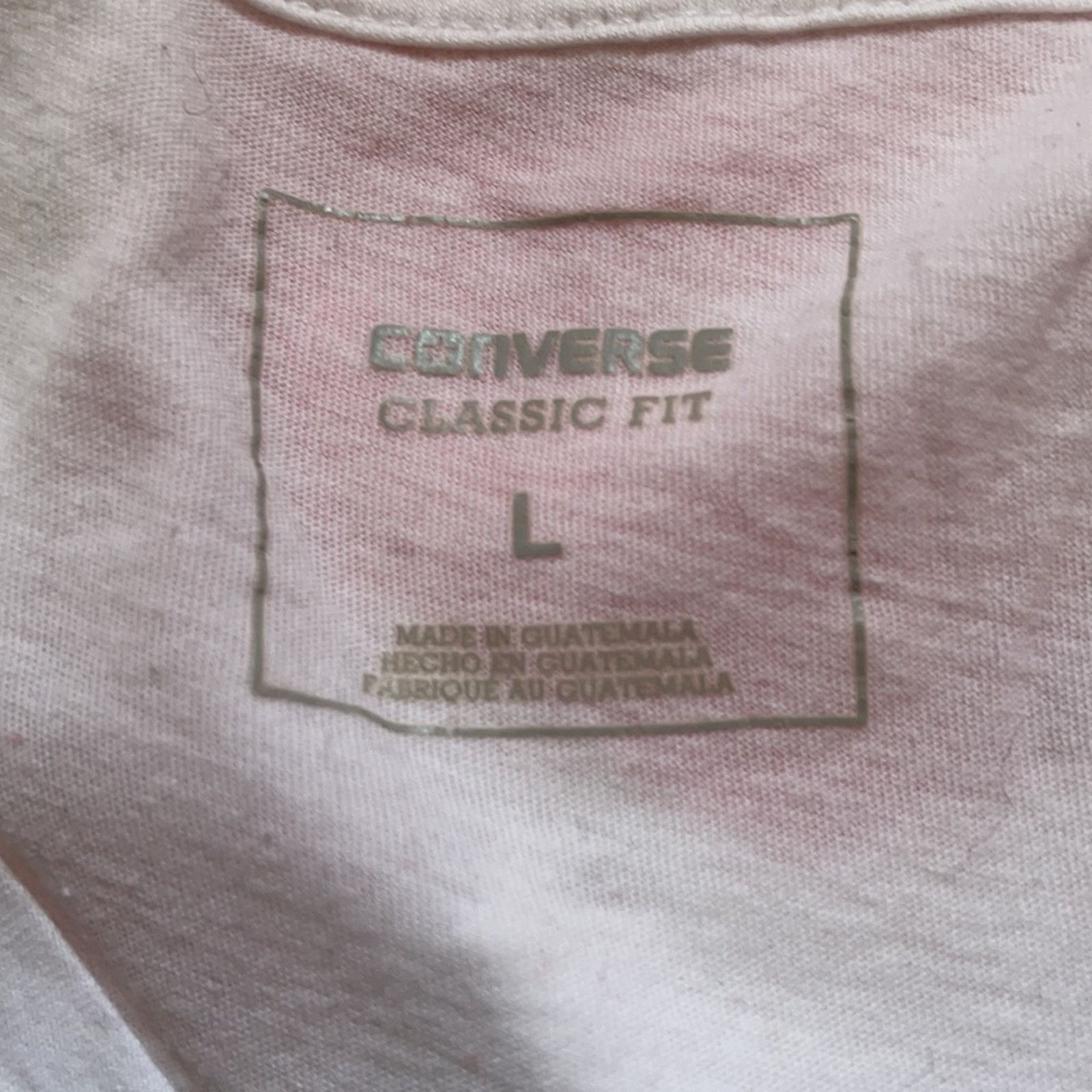 Converse Converse White/Red/Blue Size:Large T-Shirt Size L / US 10 / IT 46 - 4 Thumbnail