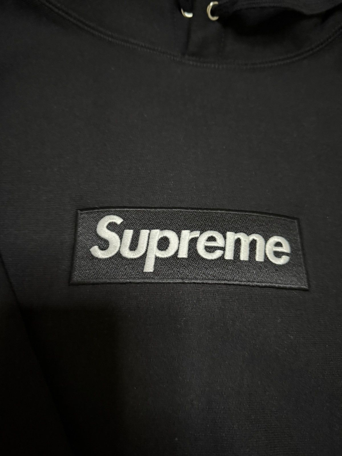 Supreme Supreme 16fw black box logo hood sweatshirts Size US XL / EU 56 / 4 - 2 Thumbnail