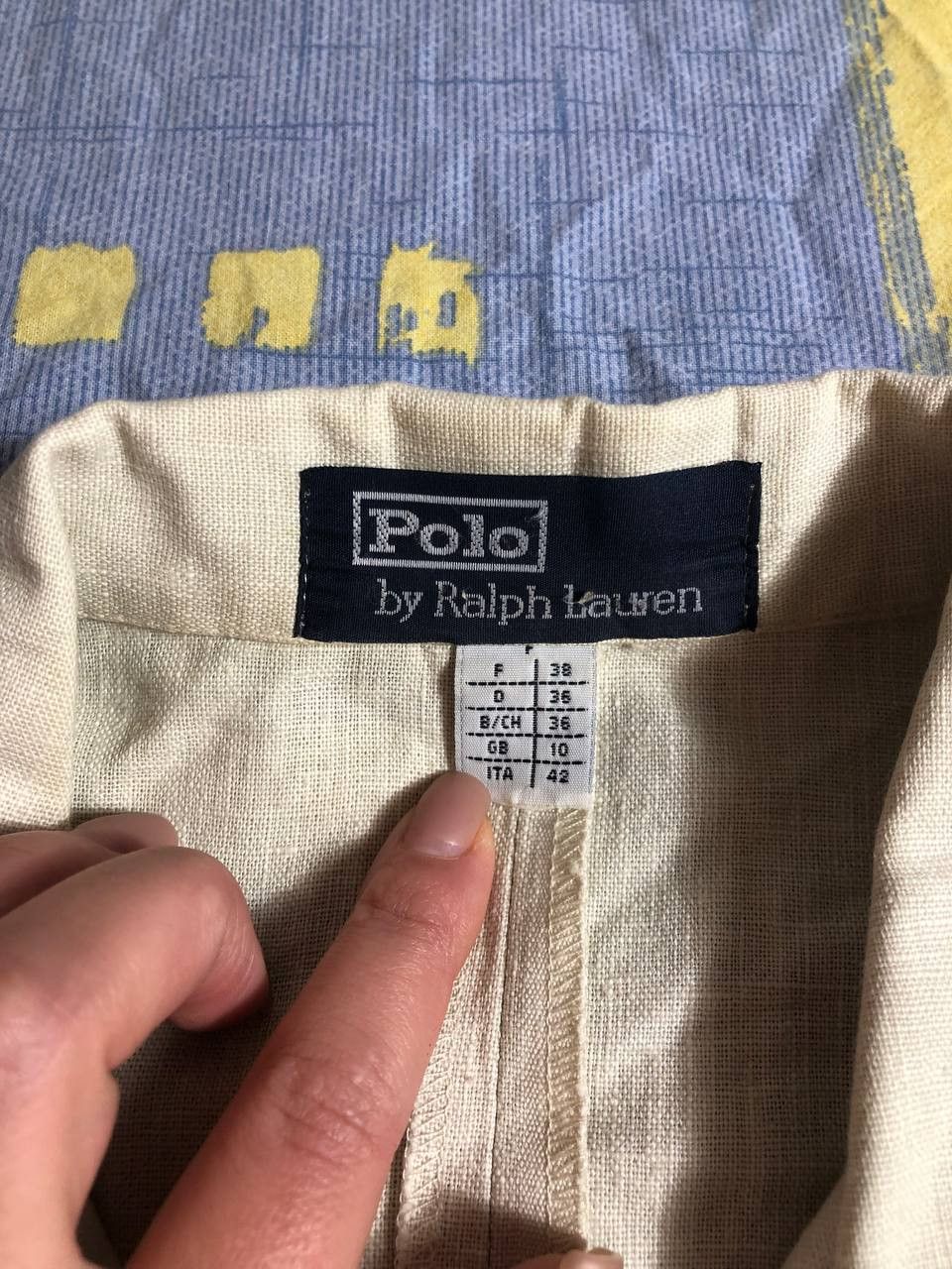 Polo Ralph Lauren Vintage Classic Woman's Polo Ralph Lauren Blazer Big Logo Size M / US 6-8 / IT 42-44 - 2 Thumbnail