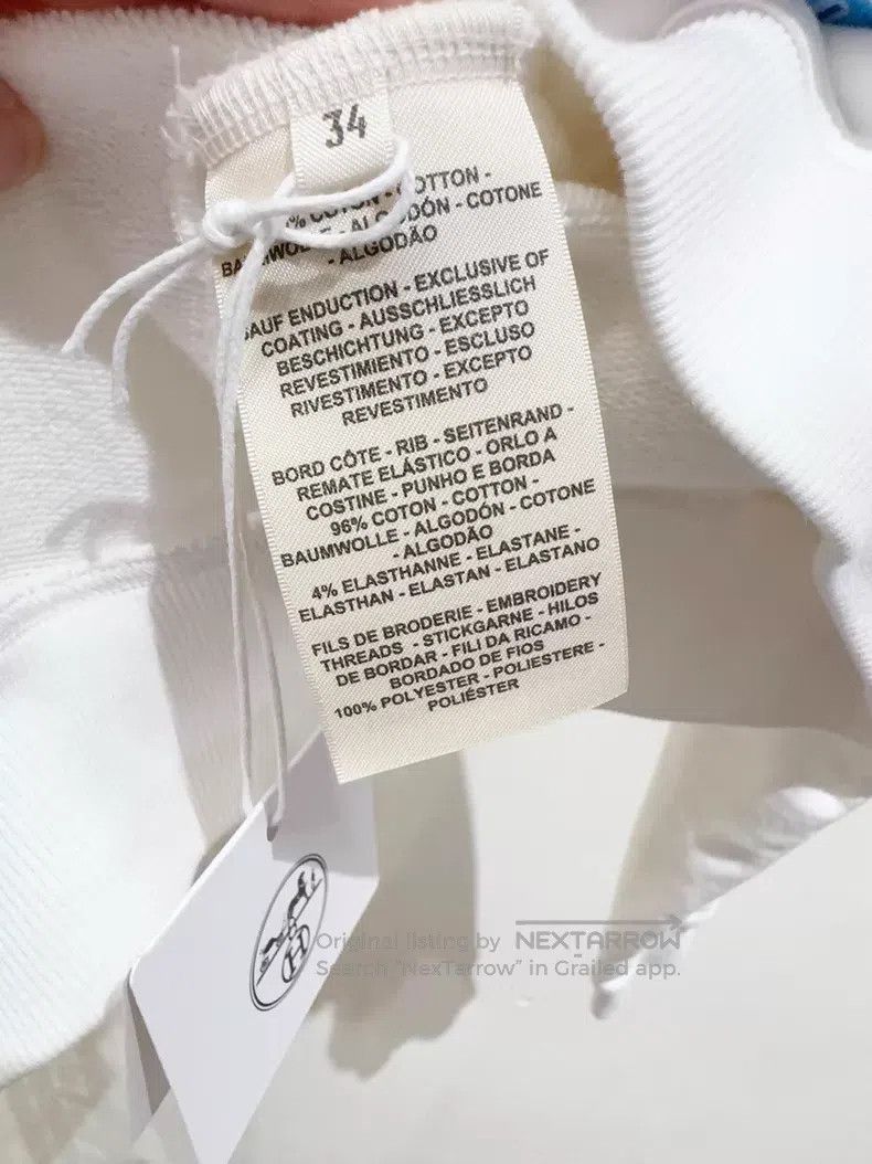 Hermes Hermes Sweatshirt Size XXS / US 00 / IT 34 - 4 Thumbnail