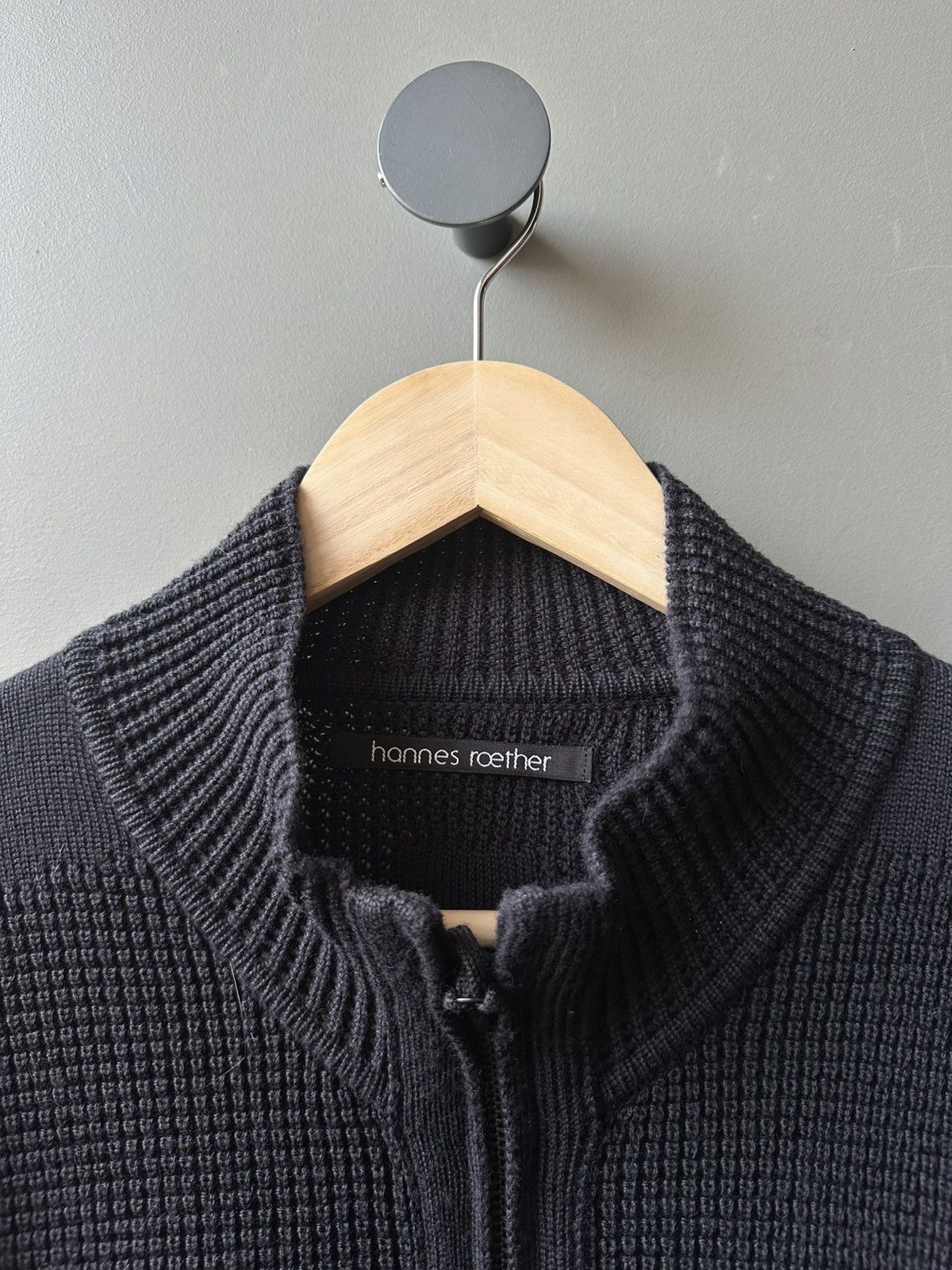 hannes roether Hannes Roether Knit Zip Wool Sweater Size XS Size US XS / EU 42 / 0 - 3 Thumbnail