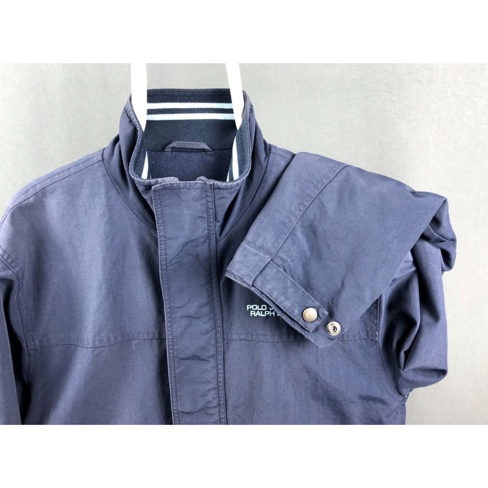 Ralph Lauren Ralph Lauren Polo Jeans Company Jacket Size M Dark Blue Nylon Full Zip Men Size US M / EU 48-50 / 2 - 5 Thumbnail