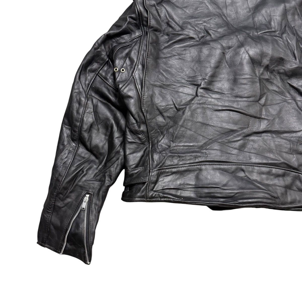Schott Vintage Schott Perfecto Double Colar Leather Jacket Size US M / EU 48-50 / 2 - 17 Thumbnail