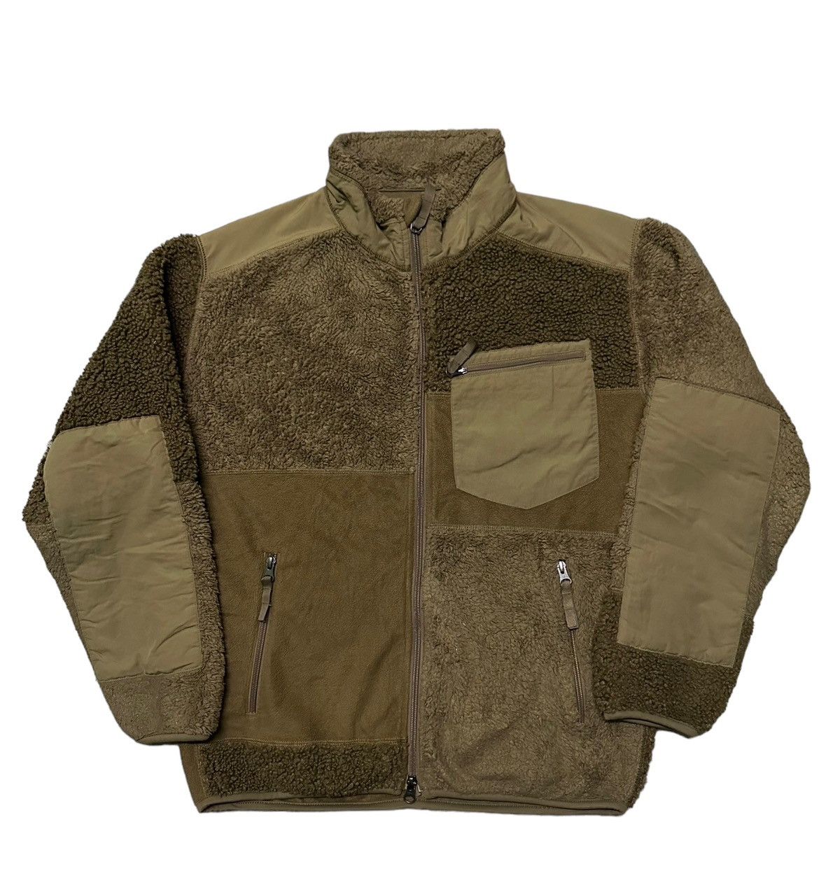 Engineered Garments × Uniqlo Engineered Garments patchwork deep pile fleece jacket Size US S / EU 44-46 / 1 - 2 Thumbnail