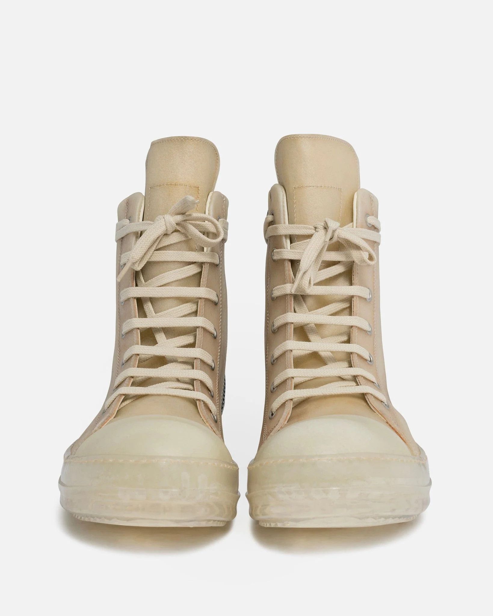 Rick Owens Rick Owens EDFU Ramones Natural/Clear IT41 Size US 8 / EU 41 - 4 Thumbnail
