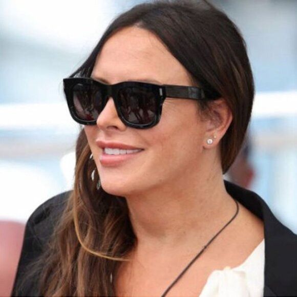Saint Laurent Paris Saint Laurent SL650 MONCEAU 001 Sunglasses Black Square Size ONE SIZE - 1 Thumbnail