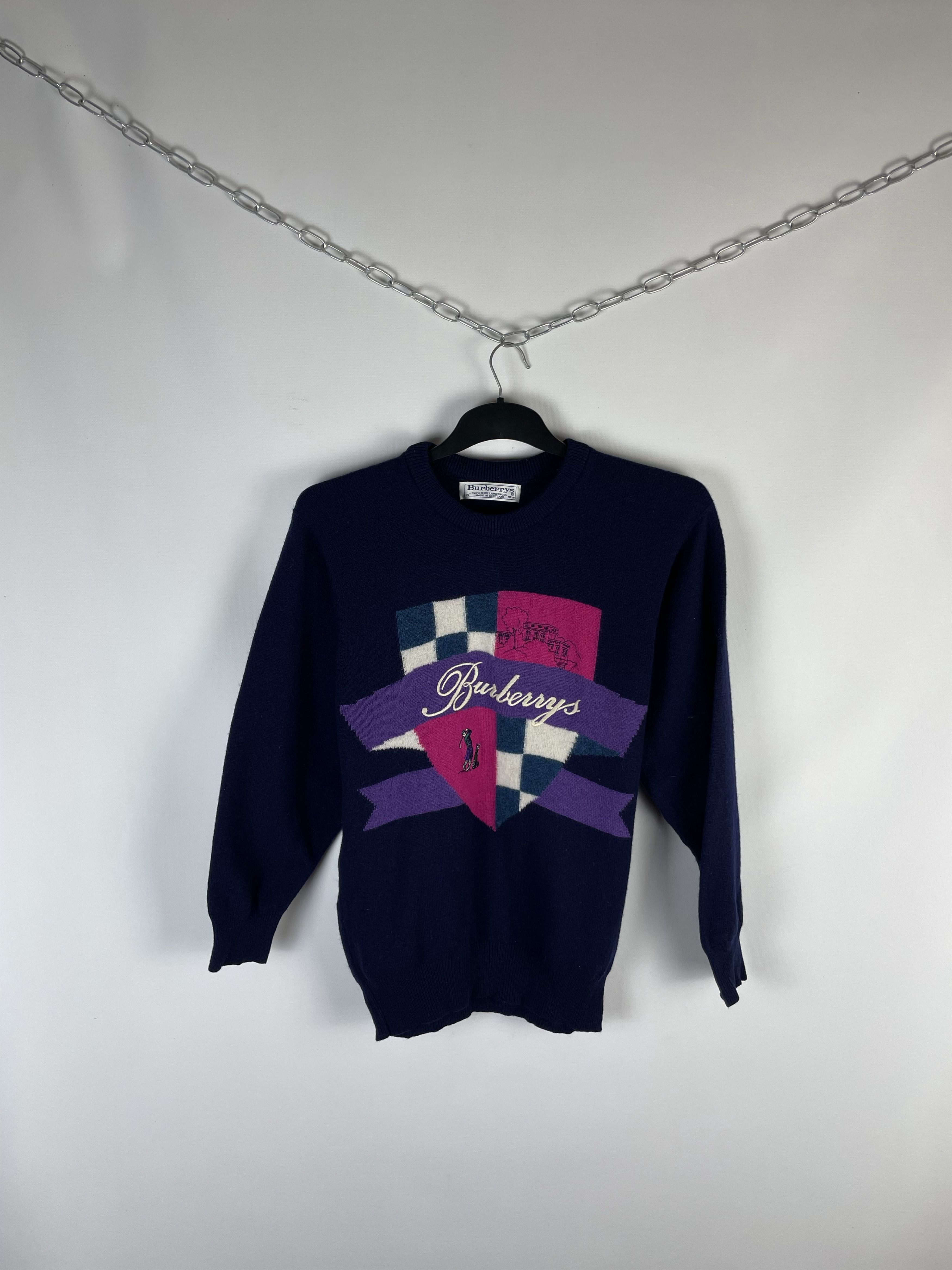 Burberry Vintage Burberry Jumper Sweater Knit Size US XS / EU 42 / 0 - 1 Thumbnail