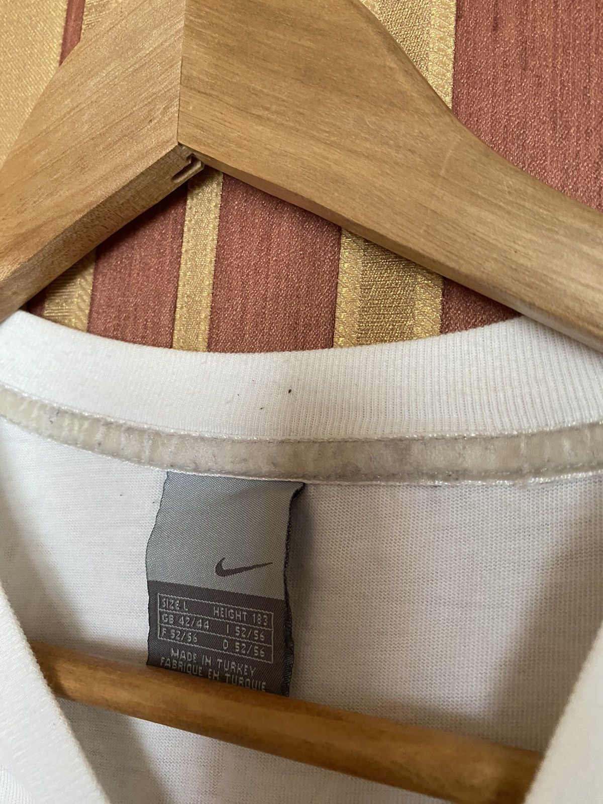 Vintage Nike Paris Vintage t shirt monogram big logo Size US L / EU 52-54 / 3 - 5 Thumbnail