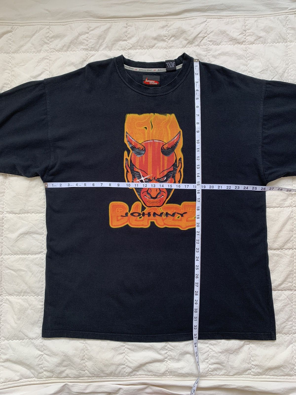 JNCO Vintage Johnny Blaze JNCO Baggy Oversized y2k Shirt Size US XXL / EU 58 / 5 - 20 Thumbnail