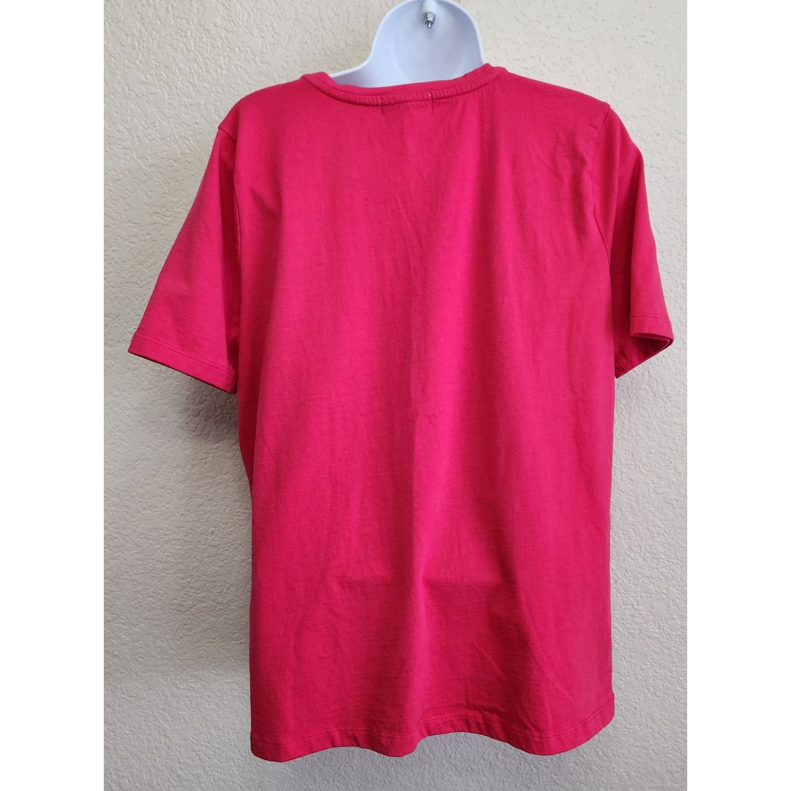 Other A La Carte For Draper's & Damon's Pink Sequin Neck Top Large Size L / US 10 / IT 46 - 3 Thumbnail