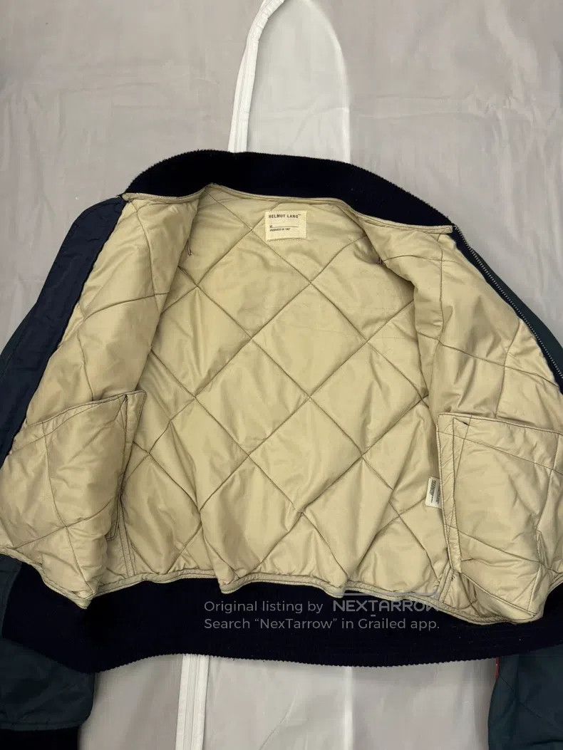 Helmut Lang Helmut Lang 1997 Body Issue Thin Cotton Nylon Ma - 1 Bombe Size US S / EU 44-46 / 1 - 6 Thumbnail