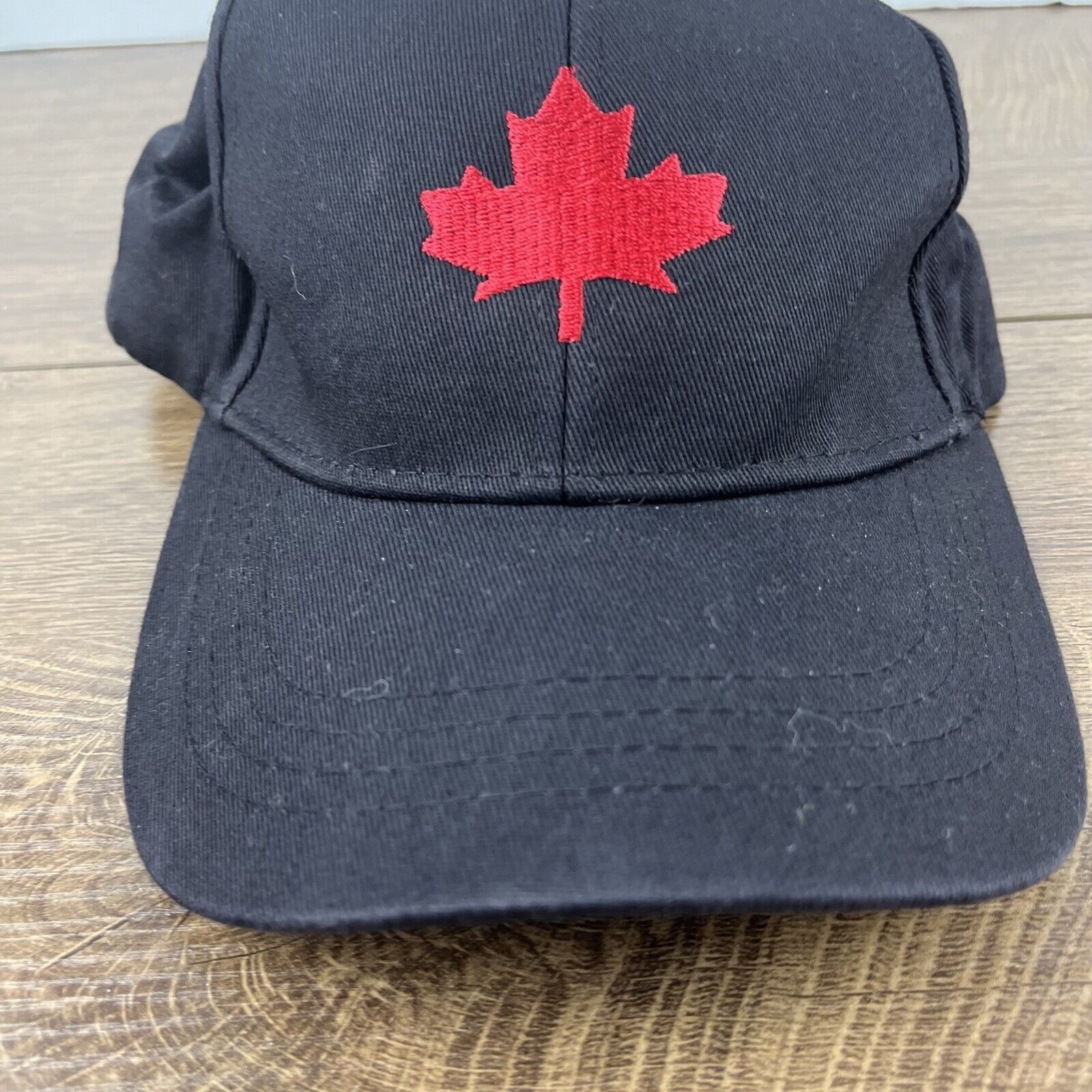 Other Canada Hat Canadian Leaf Hat Adjustable Hat Black Hat Adult Size ONE SIZE - 7 Thumbnail