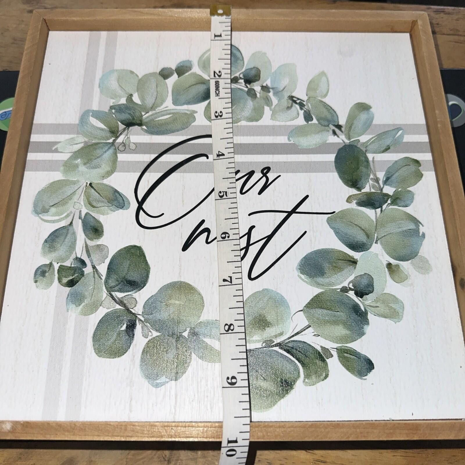 Other Our Nest Rustic Farmhouse Style Wood Sign Wall Décor 10X10” Size ONE SIZE - 4 Thumbnail