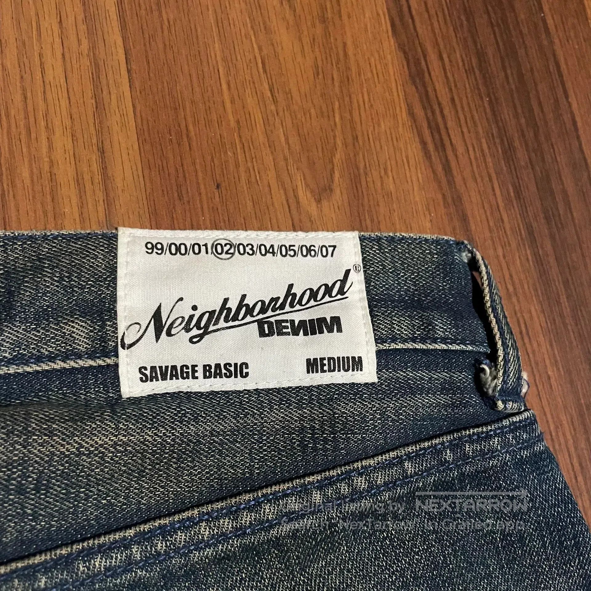 Neighborhood NEIGHBORHOOD 02 BASIC Denim Jeans. Size US 28 / EU 44 - 8 Thumbnail