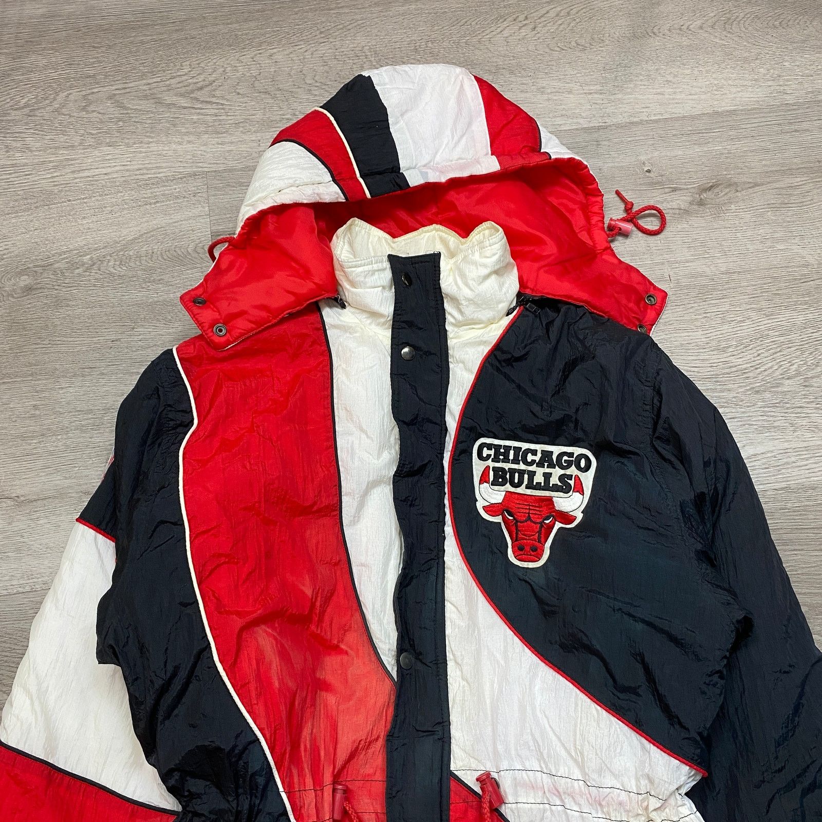 NBA × Vintage VTG Chicago Bulls NBA Ski Snow Jacket Mens Medium Sportswear Size US M / EU 48-50 / 2 - 2 Thumbnail