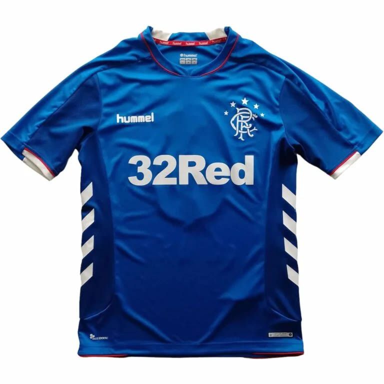 Hummel Rangers 2018-19 Hummel home Goldson football jersey size S Size US S / EU 44-46 / 1 - 2 Thumbnail