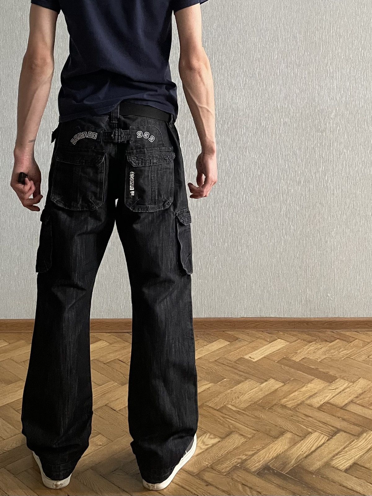 Vintage Enzo: A Light Denim Pants Size US 36 / EU 52 - 5 Thumbnail