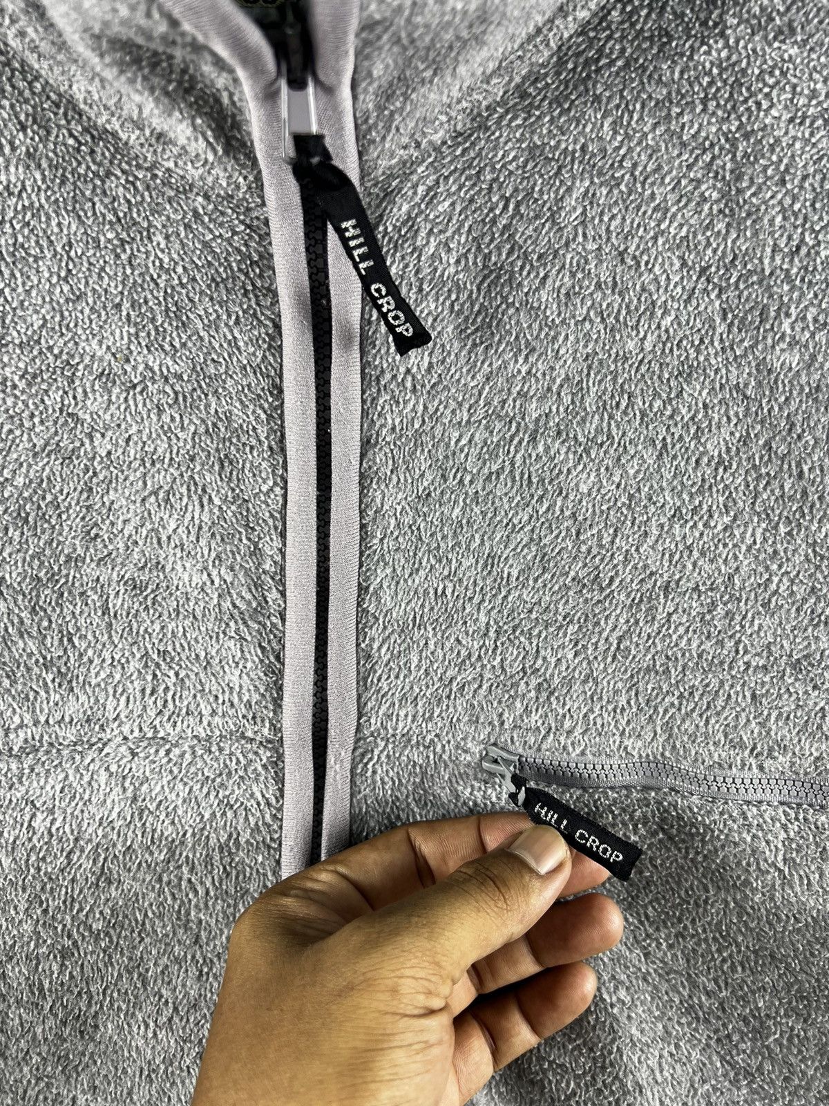 Japanese Brand Outdoor Hill Crop fleece sweat jacket - M Size US M / EU 48-50 / 2 - 5 Thumbnail