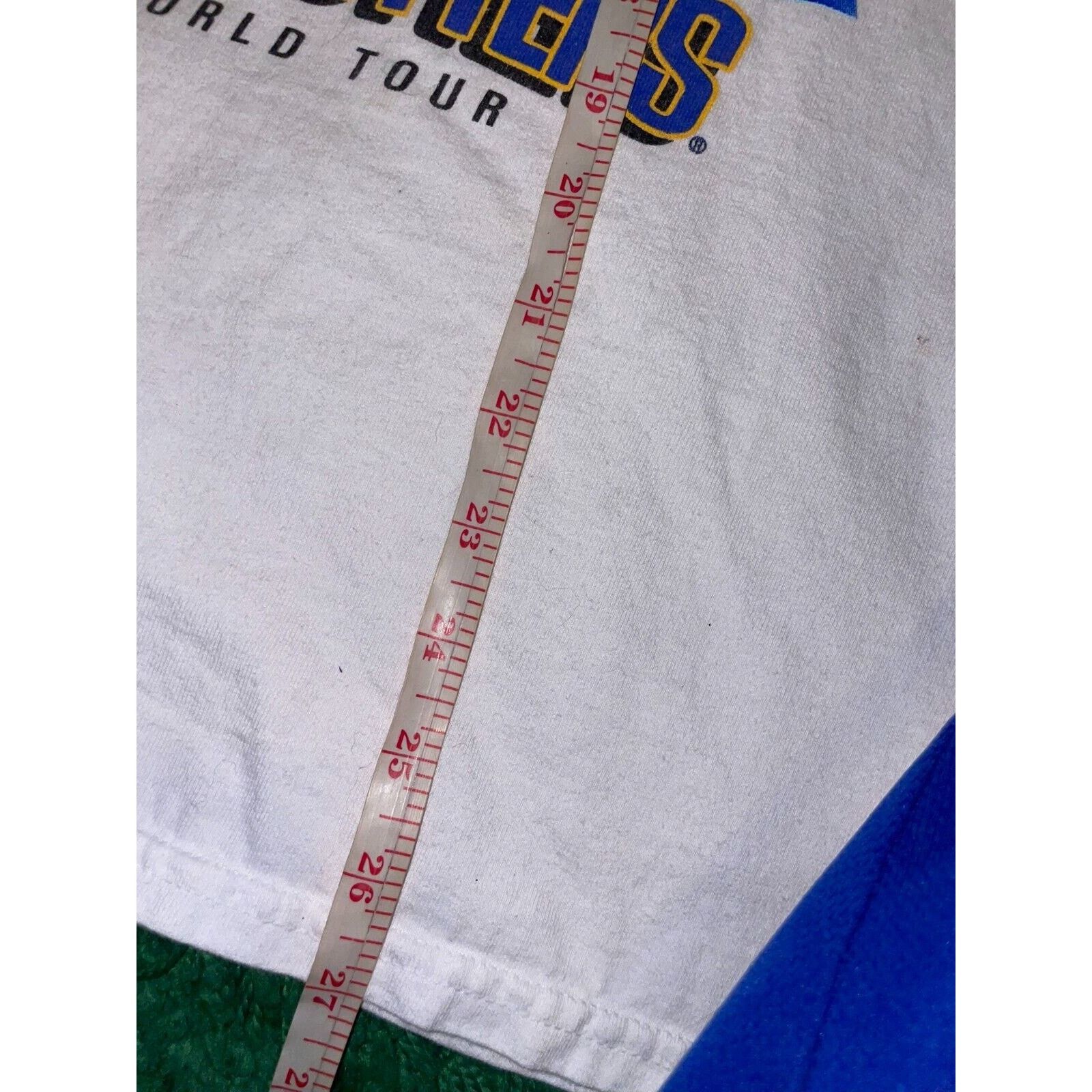 Harlem Globetrotters Harlem Globetrotters Shirt World Tour Basketball White Tee M Size US M / EU 48-50 / 2 - 13 Thumbnail