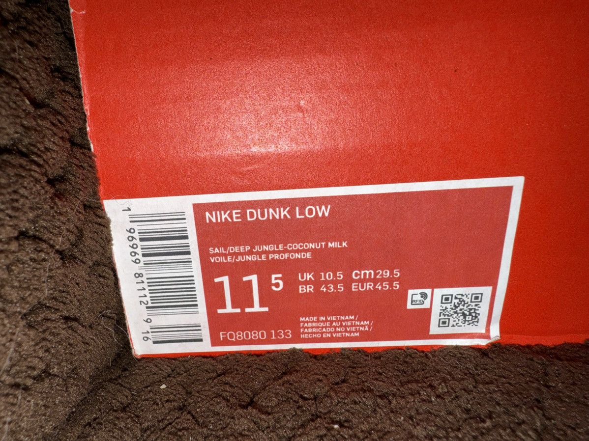 Nike Nike Dunk Low Athletic Department “Deep Jungle” NEW w/ Box! Size US 11.5 / EU 44-45 - 4 Thumbnail