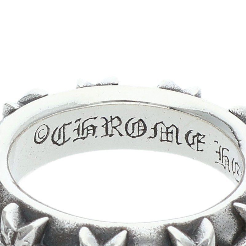 Chrome Hearts Chrome Hearts STAR BAND Silver Ring GZ11 Size ONE SIZE - 3 Thumbnail