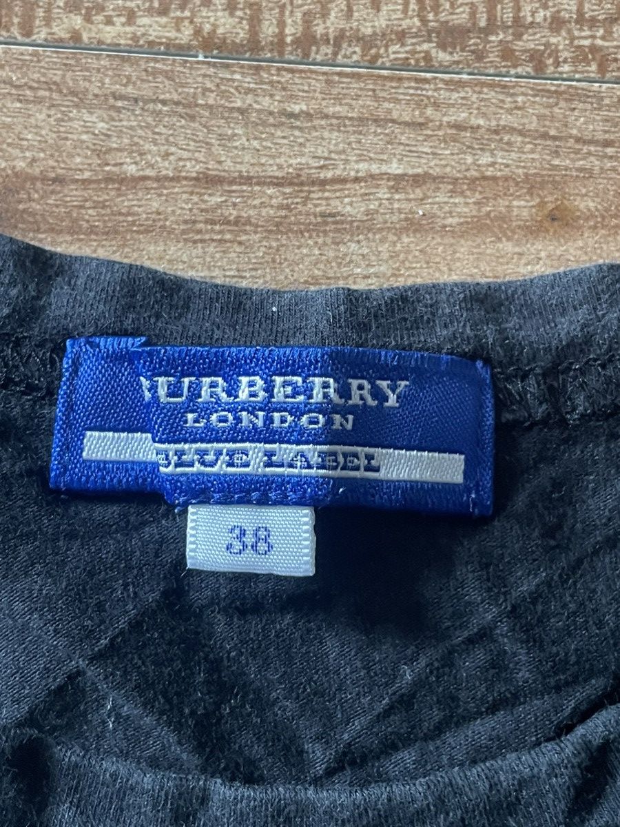 Burberry Burberry Black Tshirt Size XS / US 0-2 / IT 36-38 - 6 Thumbnail