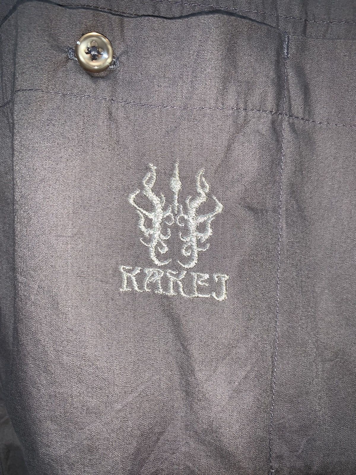 Japanese Brand Vintage Kakej poem dragon japan shirt Size US L / EU 52-54 / 3 - 10 Thumbnail