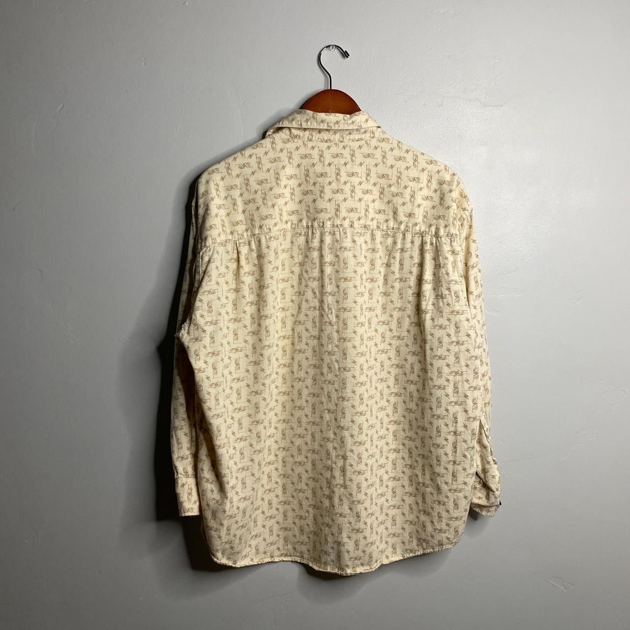 Vintage Y2K vintage cream button up size large Size US L / EU 52-54 / 3 - 2 Thumbnail