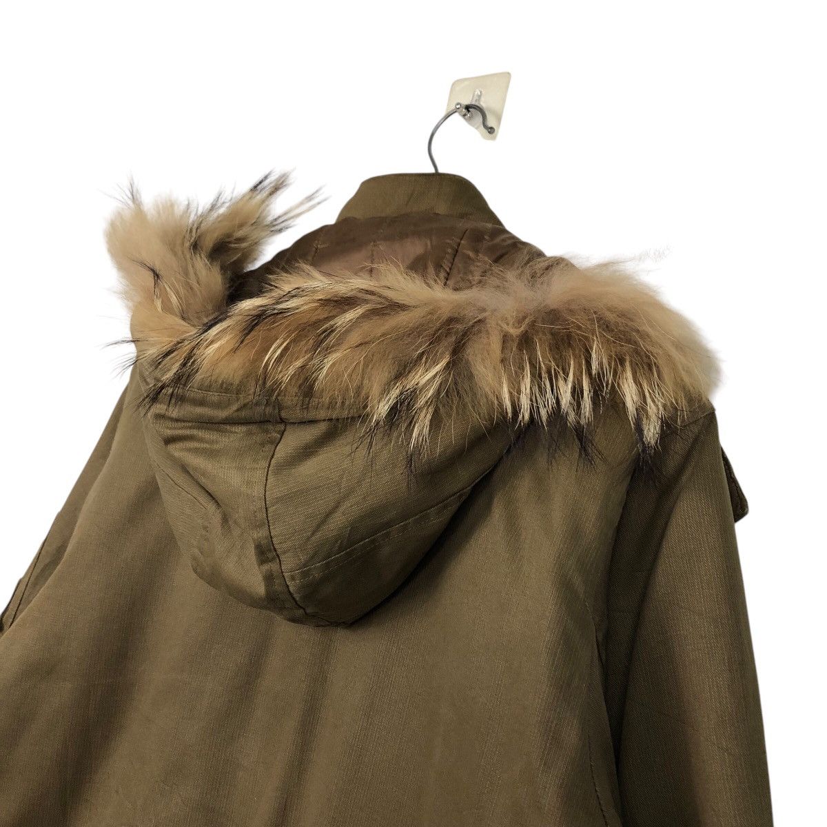Boycott × Japanese Brand 📌Vintage Chore Bomber Jacket Boycott Mink Fur Hoodie Size US M / EU 48-50 / 2 - 11 Thumbnail