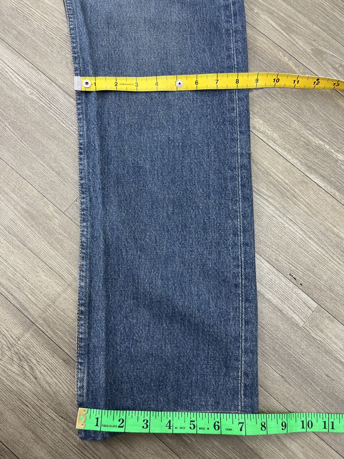 Levi's Vintage Clothing 🇺🇸1990s Vintage Levis 501 USA Straight 31x32 Faded Blue Jeans Size US 31 - 16 Thumbnail