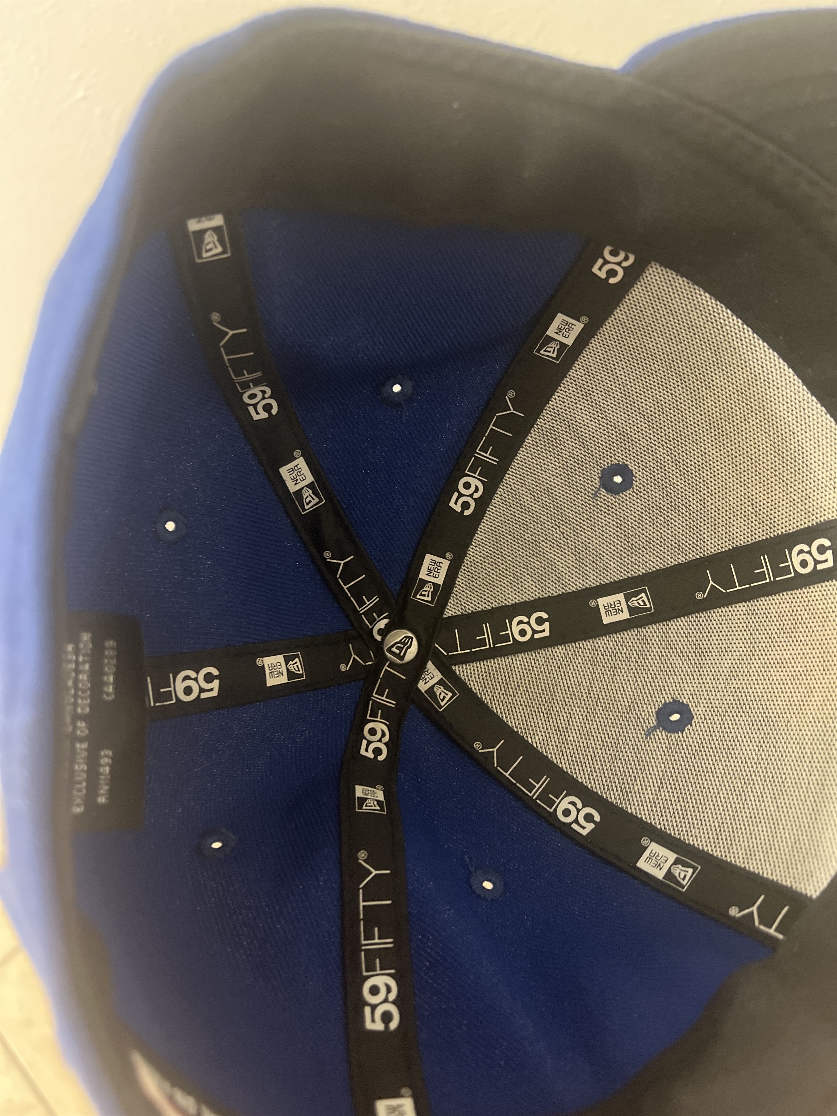 New Era New Era 59Fifty Toronto BlueJays Fitted Hat Size ONE SIZE - 4 Thumbnail