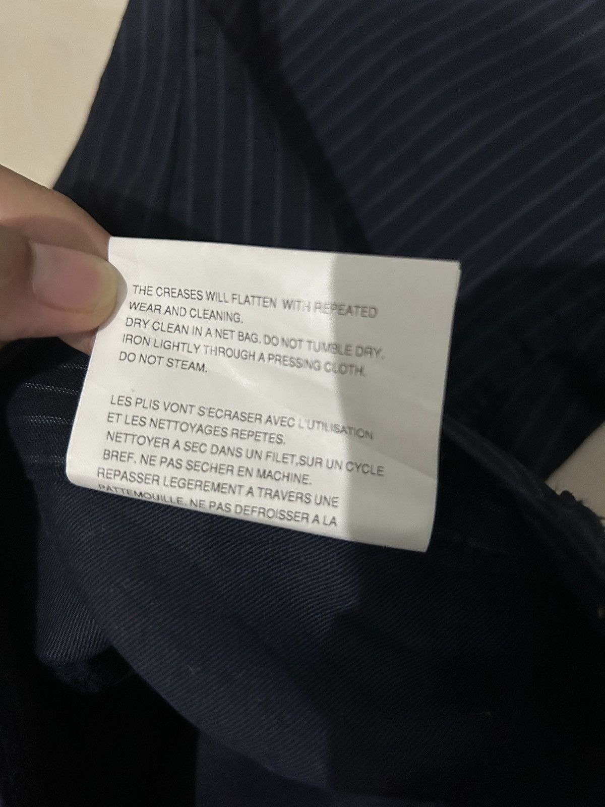Junya Watanabe Junya Watanabe Man COMME des GARCONS MAN Pink Striped Pants Size US 30 / EU 46 - 17 Thumbnail