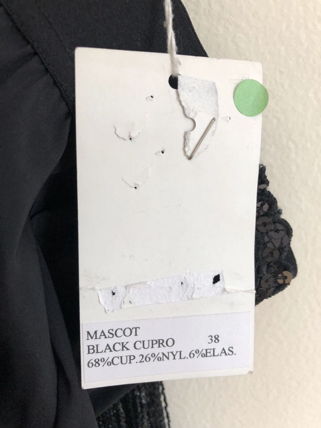 Jurgi Persoons Black Sequined Fringe Skirt Size 26" / US 2 / IT 38 - 7 Thumbnail