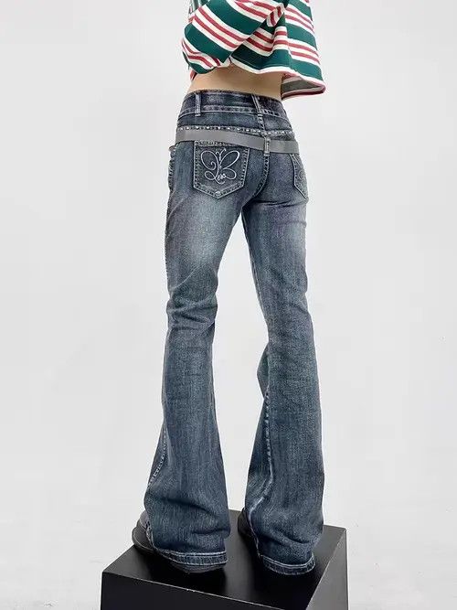 VIBE damaged faded grunge ripped jeans Size US 32 / EU 48 - 5 Thumbnail