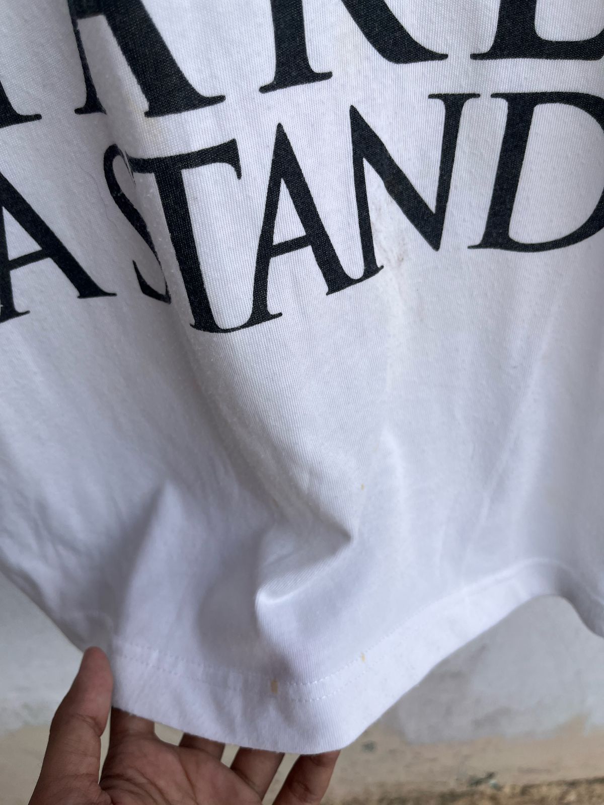Japanese Brand Mitex Iam not Afraid Poem Tee Tshirt LGB Size US S / EU 44-46 / 1 - 6 Thumbnail