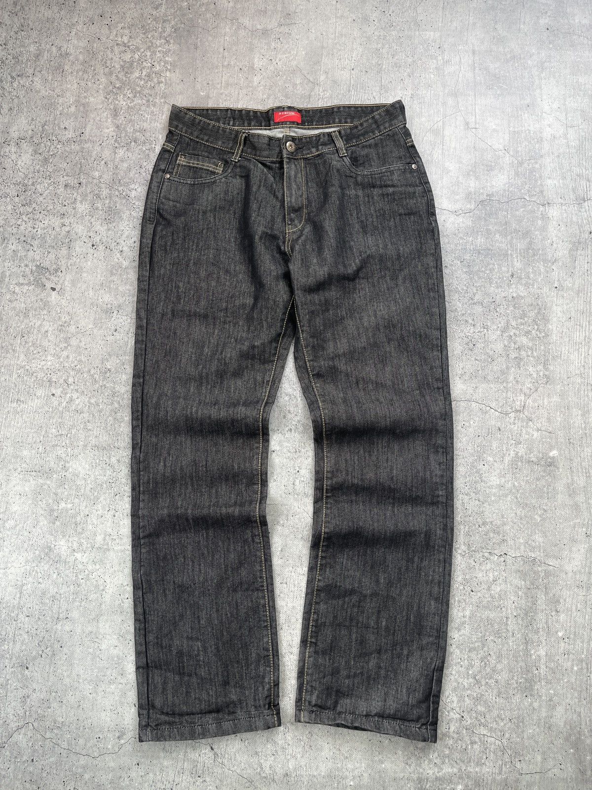 Japanese Brand × Vintage Atrium vintage denim, avant-garde style baggy model Size US 36 / EU 52 - 5 Thumbnail