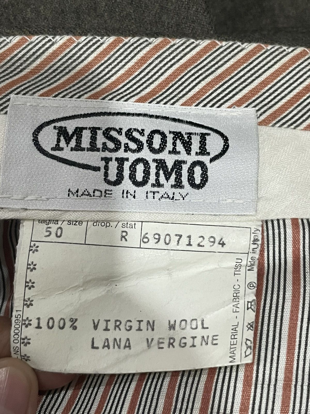 Missoni Missoni UOMO Pants Size US 34 / EU 50 - 4 Thumbnail