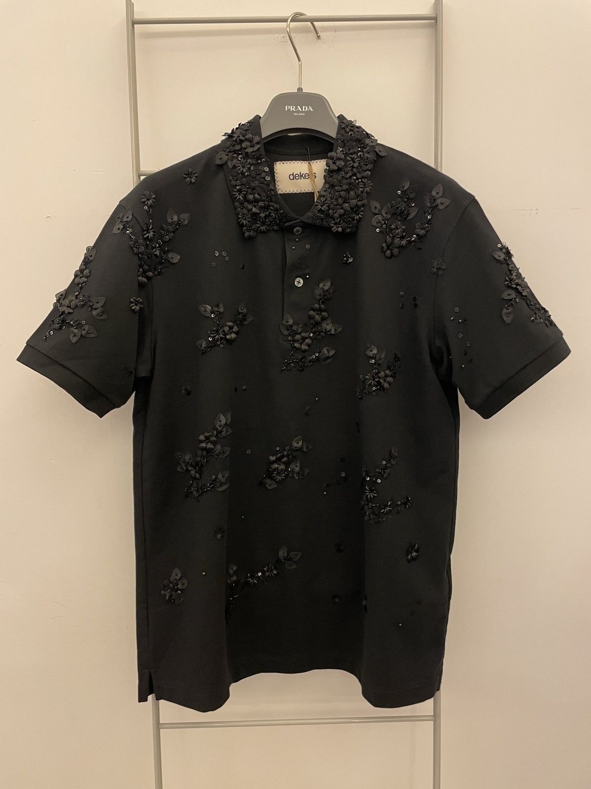 Other Dekeis beaded floral polo Size US L / EU 52-54 / 3 - 1 Thumbnail