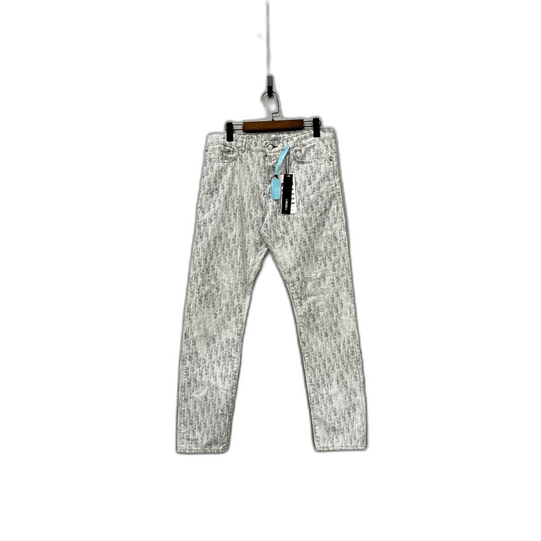 Dior Dior Logo Patterned Long Pants Size 31 Size US 31 - 1 Thumbnail