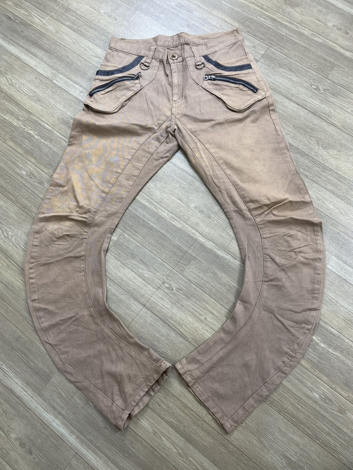 PPFM Vintage PPFM J Cut Off Distressed Punk Lgb Faded Pants Y2K Size US 32 / EU 48 - 1 Thumbnail